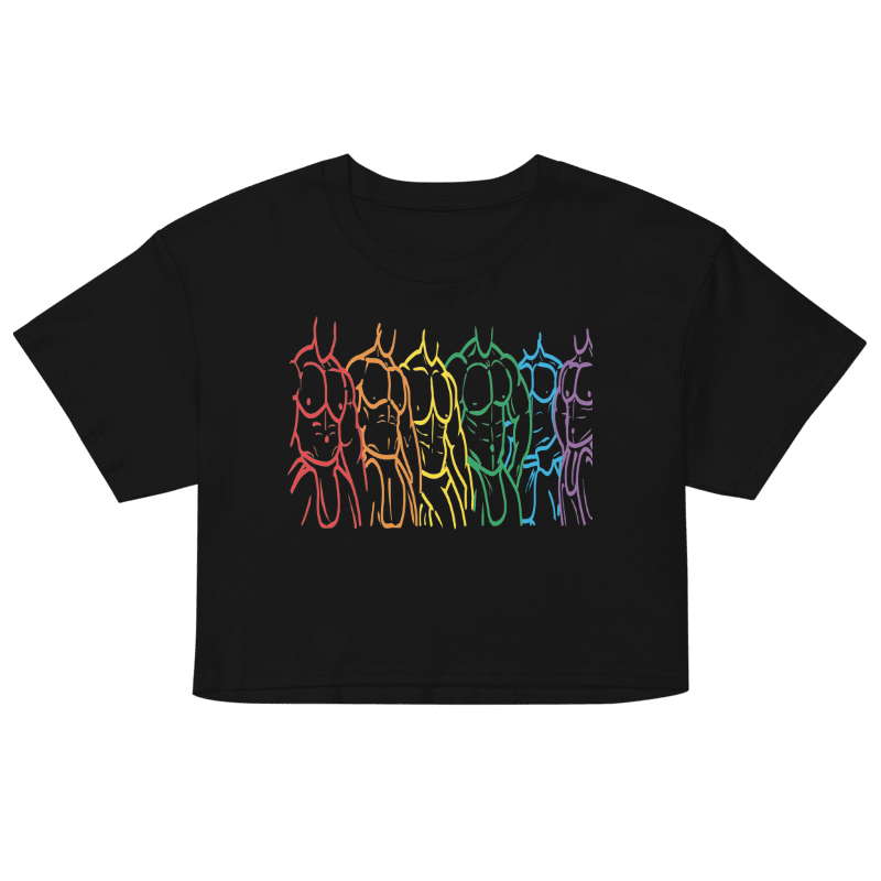 Pride Crop Top front view