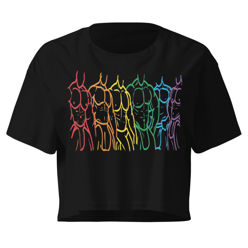 Pride Crop Top front view