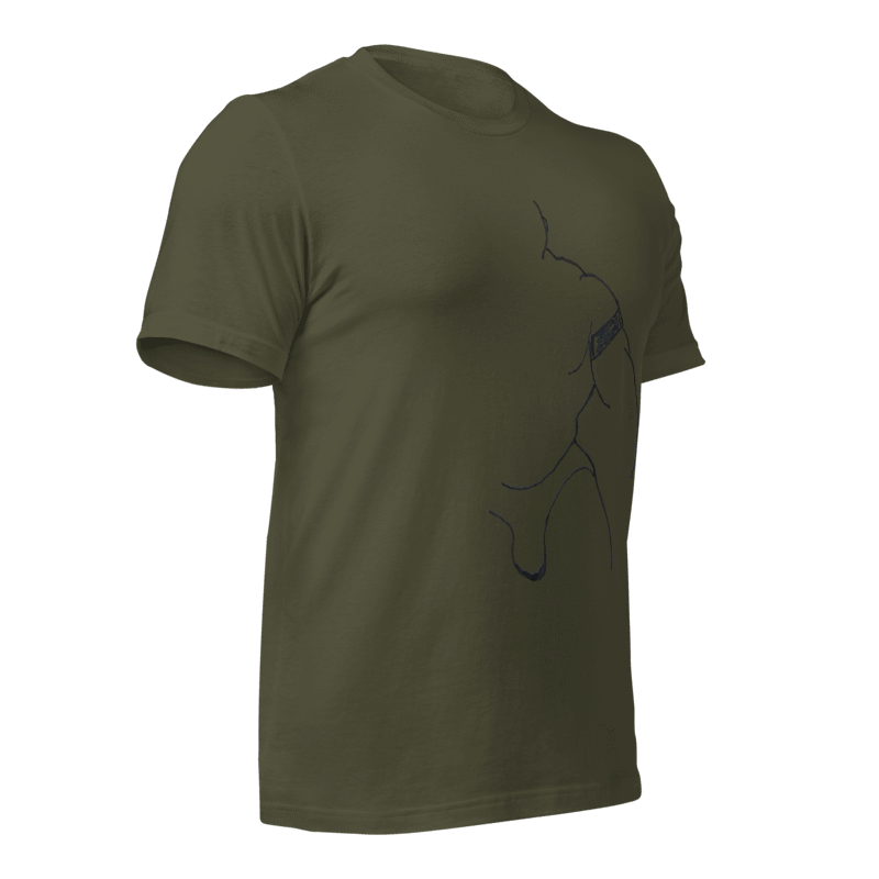 LAB Line Tee left-side view