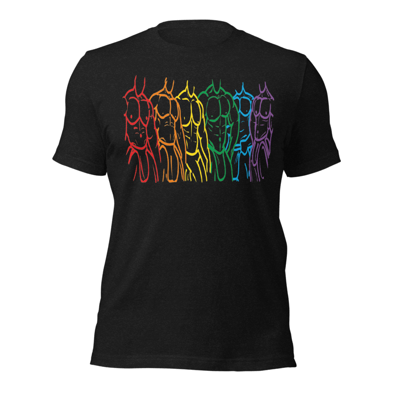 Pride Body Tee front view