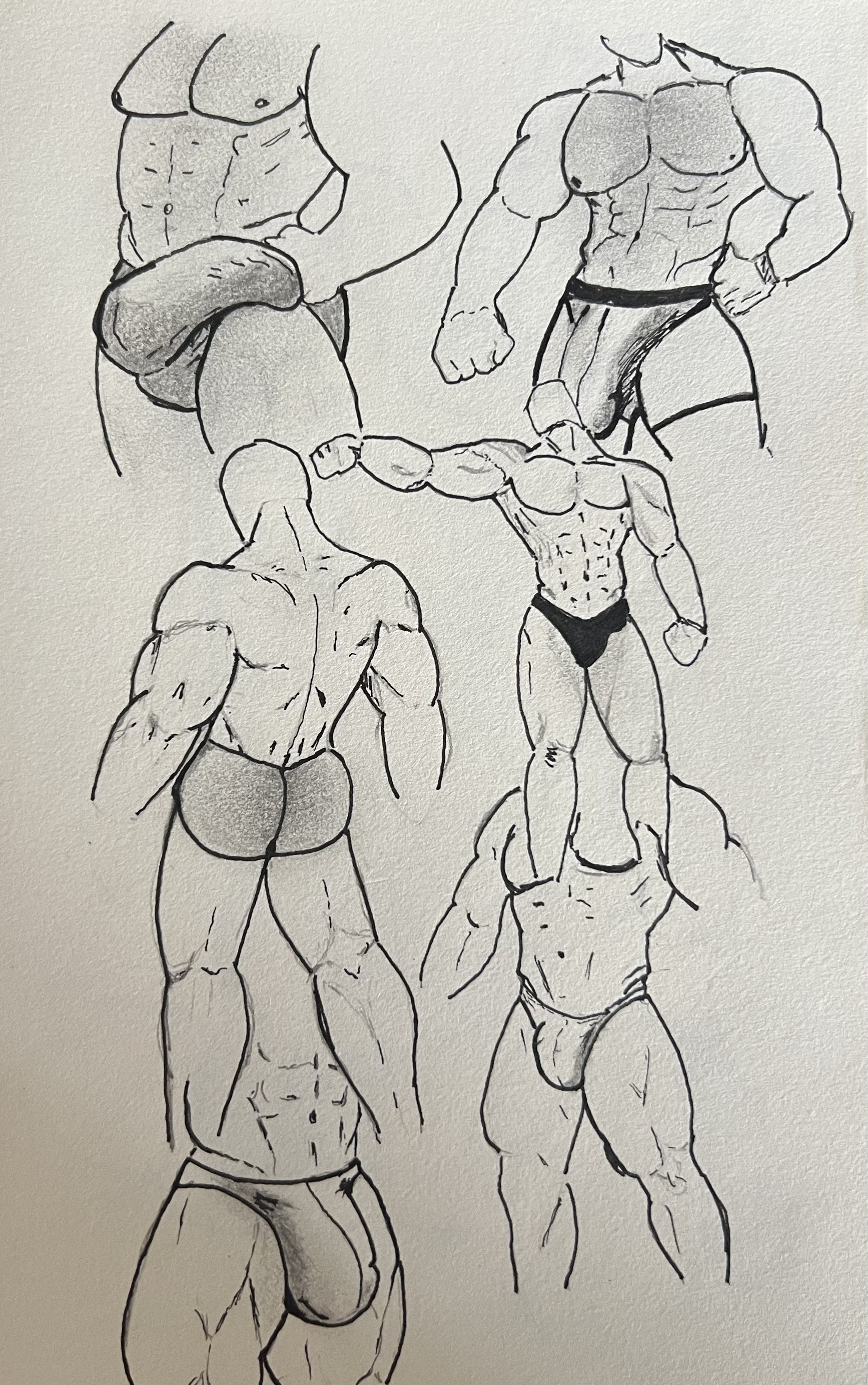Charcoal and Ink original work